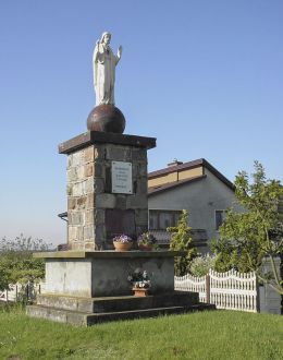 Figura Chrystusa. Lisów, gmina Jedlińsk, powiat radomski.
