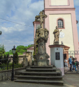 Grupa figuralna Męka Pańska. Bożków, gmina Nowa Ruda, powiat kłodzki.