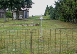 Krzyż metalowy. Wola Chomejowa (Brondzin), gmina Borki. powiat radzyński.