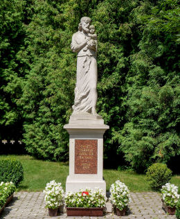 Figura św. Józefa w Mirkowie. Konstancin-Jeziorna, powiat piaseczyński.