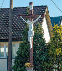 Krzyż przydrożny. Opole. powiat opole, woj.opolskie.