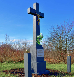 Krzyż Braci Pytlów na stoku Równej Górki, 1922 r. Jaworzno, powiat jaworzno, woj. Śląskie.