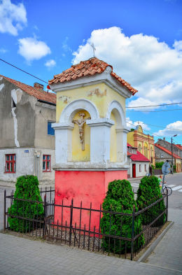 Kapliczka pochodząca z końca XVIII w. Barczewo, powiat olsztyński.