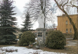 Figura św. Wojciecha. Strzałkowo, powiat słupecki.